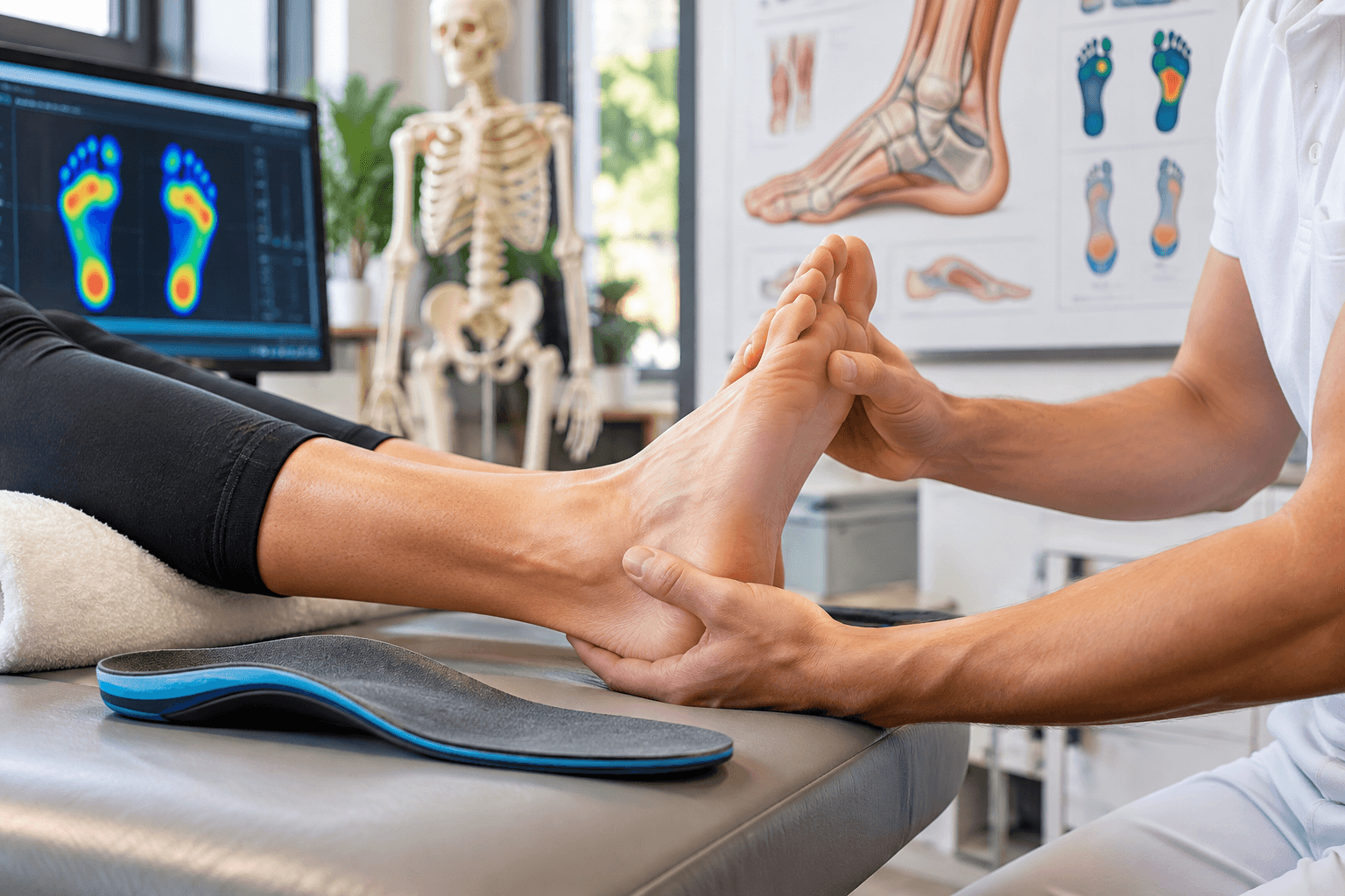 Podotherapie Wien mit aktiven Einlagen